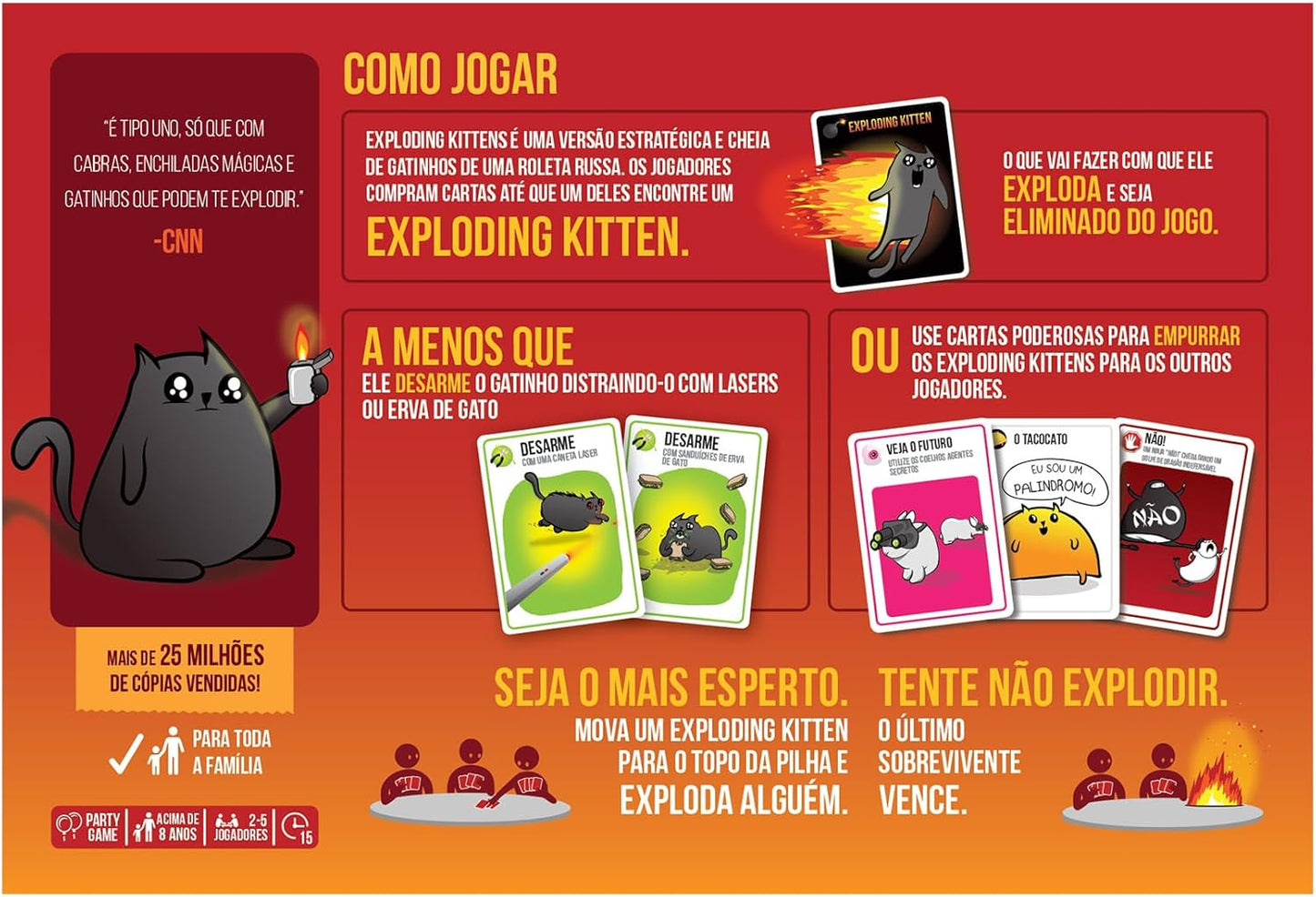 Exploding Kittens - Edição Original